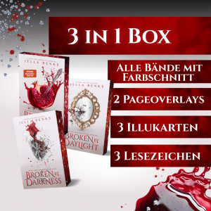 Broken-Box (Darkness & Daylight & Blood) Alle drei Bände der Broken-Reihe in einer Box